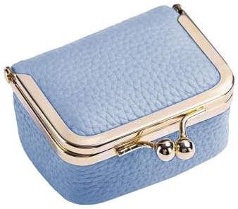 Joyero de Viaje Mini, Estuche Joyero Pequeño de Viaje Portátil, Caja Almacenamiento para Anillos, Pendientes, Collares y Pulseras