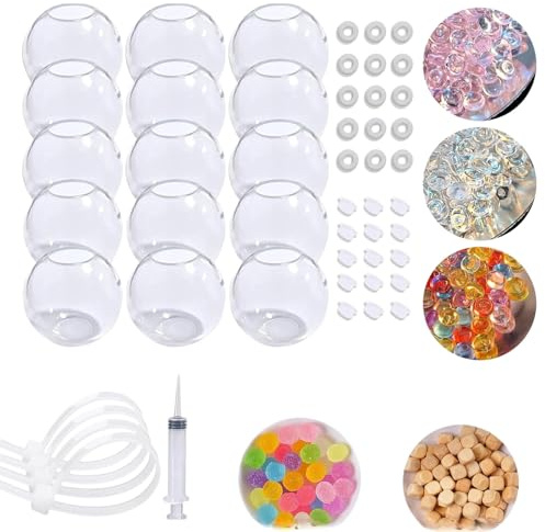 DIY Stressball Making Kit, Komplettes Squishy Maker Kit für Erwachsene Kinder, sensorisches Stressabbau-Spielzeug mit Skins & Werkzeug, Fidget Geschenk