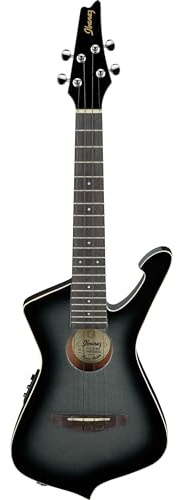 Ibanez UICT10 Metallic Gray Sunburst - Tenor Ukulele