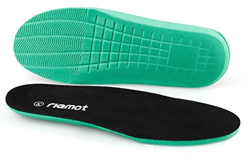 Riemot Komfort Einlegesohlen Ersatz Schuheinlagen Herren Damen für Arbeit Stiefel Laufschuhe Sneaker Schuh Sohlen