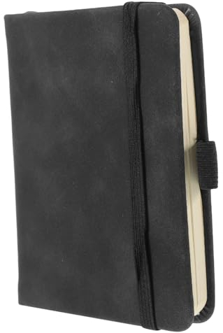 STOBOK 2stücke Kleines Notizbuch Aus Kunstleder Taschennotizbuch Liniertes Notizblock Tragbar Für Büro Reisen Und Zuhause Notizblock Für Geschäftskonferenzen Stundenplanplaner