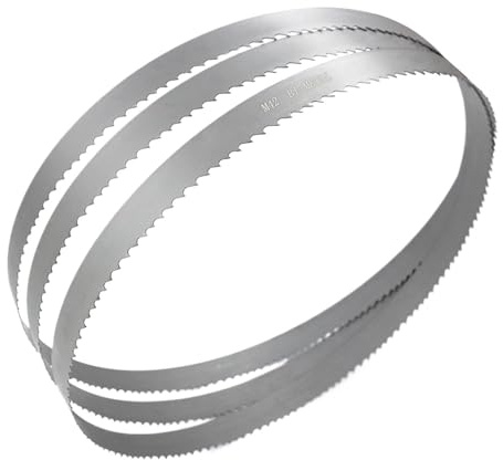 Hoja de sierra, hojas cinta 56-1/2 pulgadas, bimetálicas M42 1/3 x 14, alta dureza al rojo, 1