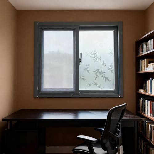 Kellerfenster aus Glas, Schiebefenster Kellerfenster horizontal, Schiebefenster mit Aluminiumrahmen Mit Milchglas und Fliegengittern(40x80 cm)