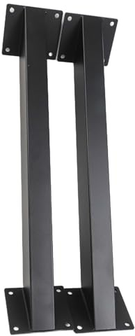 FUANA 2pcs Gazebo Wooden Pavilion Bracket Oblique Support Rod for Outdoor Structures, Black Metal Diagonal Pole Set with Enhanced Stability and Easy Installation