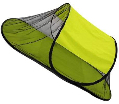 Tenda da campeggio traspirante a forma di barca, tenda da campeggio all'aperto per zanzare, tenda da lancio a mano, tende a maglie estese tenda pieghevole portatile durevole per il campeggio