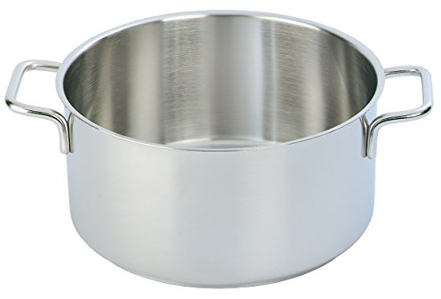 Demeyere Apollo Stielkasserolle ohne Deckel, Durchmesser 30 cm, 12 Liter, Höhe 17 cm