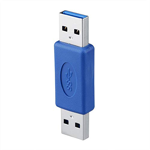 ASHATA USB 3.0 Typ A Stecker auf Typ A Stecker M-M Koppleradapter Gender Changer Connector Pro Neu