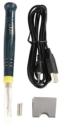 USB Lötkolben, 5V 8W Laden Lötkolben Set Elektrischer Lötkolben Stift DIY SMD PCB Löten Reparaturwerkzeug