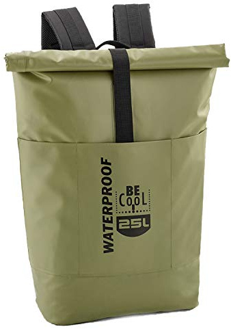 Isolierte wasserdichte Kühltasche Rucksack in Grün - Familie, Reise, Sport, Fashion und Shopping tauglich, 65x31x15 cm, 25 L Volumen