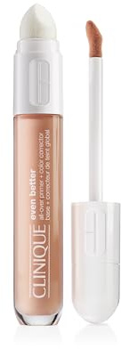 Clinique Even Better™ All-Over Primer & Color Corrector | Primer und Concealer gegen Augenringe mit natürlichem Finish, leichte bis mittlere Deckkraft, 6 ml