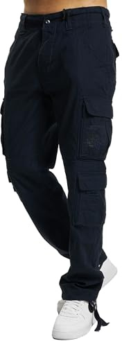 Brandit Pure Slim Fit Pants, marinblå, L