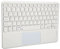 AMONIDA Tastiera Wireless, Tastiera Ottima compatibilità 78 Tasti con Touchpad per Tablet (Bianco)
