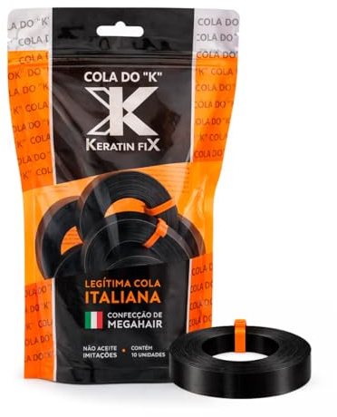 Cola Do K Keratin Fix Adhesivo de Queratina para Extensiones de Cabello y Pelucas, 10 Rollos de 3,2 m, Pegamento para Extensiones, Resistente al Agua y al Calor