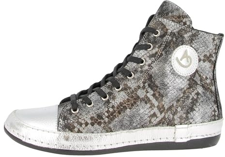 Andrea Conti Damen High Top Sneaker, schwarz, 41 EU