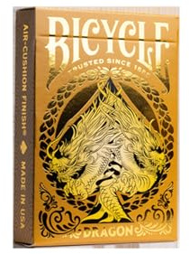 Murphy's Magic Supplies, Inc. Bicycle Gold Dragon Spielkarten