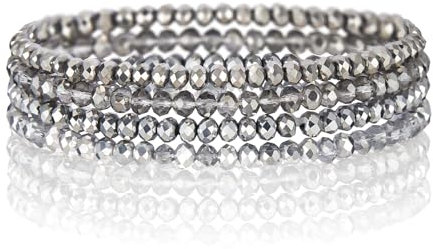 Damen Perlen Armband Boho Modeschmuck Mehrschichtiges Steine Armband Beste Freundin Geschenk