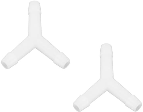 cyclingcolors 2x raccord de durite droit en Y diamètre 6mm connecteur tube tuyau carburant essence tracteur tondeuse voiture