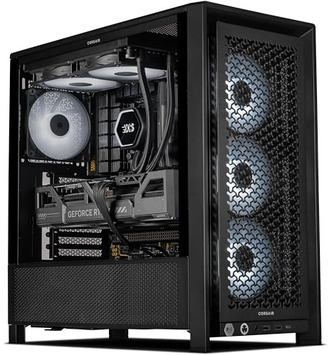3XS Gaming PC | Melius RTX 5070 Ti | AMD Ryzen 7 7800X3D | 32GB DDR5 6000MHz RAM | 2TB NVMe M.2 SSD | WiFi | 850W PSU | 240mm Liquid Cooler | AI Ready | Windows 11