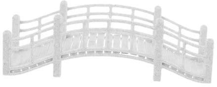 Toyvian Miniaturbrücke Für Garten Outdoor Dekoration Kleine Bogenbrücke Vintage-brücke Mikro-Landschaft Sandtisch Mini-brückenstatue Langlebig Handwerklich