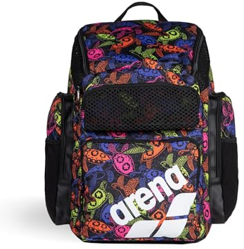 Arena Mochila One Go para nadadores, atletas, deportes, gimnasio, mochila multideporte, mochila de día, tamaño grande, equipo de entrenamiento, bolsa de natación para hombres y mujeres, 45 litros