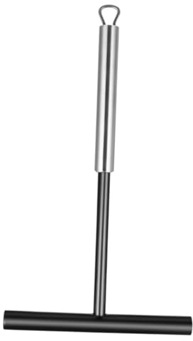 FONDOTIN Espátula para Crepes de Acero Inoxidable Esparcidor Profesional para Pancakes y Tortitas Hogar y Restaurantes Herramienta para Distribuir Masa de Crepes y Panqueques Fácil de Usar