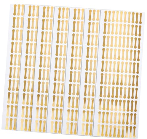 GARIOUANS Tamper-Proof Adhesive Label Stickers 500pcs for Food Packaging and Drink Supply Security