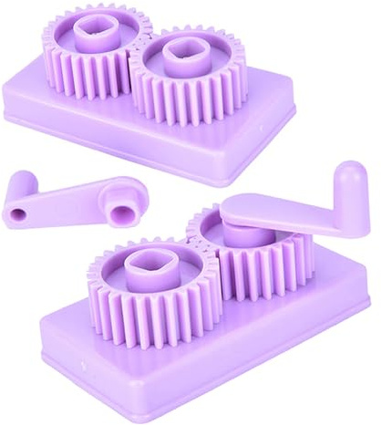 Tofficu Máquina Rizadora de Papel 2 Piezas para Manualidades, Herramienta Manual para Quilling Diseño de Ondas, Compacto y Portátil, Adecuado para Decoración, Álbumes y Proyectos
