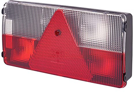 HELLA Baklykta - 12V - skruvad/påbyggd - ECE/ej SAE - Lyktglasfärg: genomskinlig - Kontaktutförande: Rundstift - Höger - Antal: 1 - 2VB 341 032-141