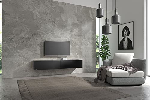 Wuun® TV-Lowboard Somero I 100cm bis 360cm I TV-Schrank & Hängeschrank für Wohnzimmer I Verschiedene Varianten