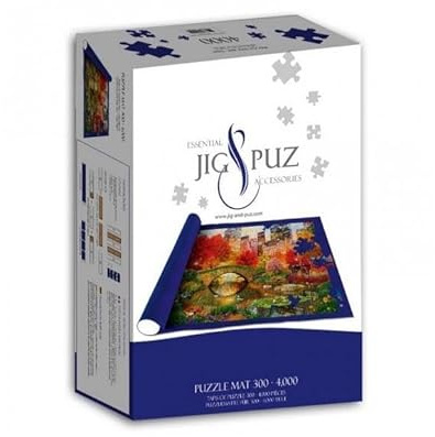 Jig & Puz - Puzzlematte - Anti-Rutsch - Rollmatte - Puzzlezubehör für Kinder und Erwachsene 300 bis 4000 Teile