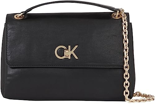 Calvin Klein Damen Umhängetasche Crossbody Klein, Schwarz (Ck Black), Onesize