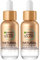 Garnier Ambre Solaire Natural Bronzer Selbstbräunende Gesichtstropfen mit aktivem pflanzlichem Ursprungs, veganem Formel, parfümfrei, mit Hyaluronsäure und Kokoswasser, 2 Flaschen à 30 ml