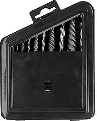 Cobalt Drill Bit Set Screw Extractor Drill Bit Set Left Hand Cobalt British System Stud Removers to Remove Damaged Studs (black tin box)