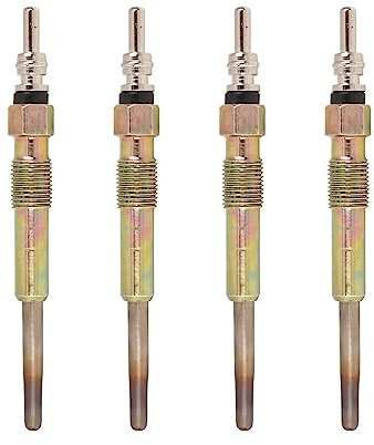 Lanliuhui Store 4 Stück/Set Diesel-Heizungs-Glühkerzen, kompatibel mit Audi A3 2003–2010, kompatibel mit VW, kompatibel mit Golf MK5 2003–2008, kompatibel mit Spark, kompatibel mit Stecker, kompatibel