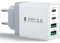 Aioneus Cargador USB C, 40W 4-Puertos USBC Enchufe Cargador iPhone Carga Rapida, Múltiple Cargador QC3.0 y PD Rápido Pared Adaptador Tipo C para iPhone 16 15 14 13 12 11 Pro MAX XR XS 8 7,iPad,Samsung