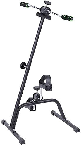 Zusammenklappbarer Pedaltrainer, Arm-/Bein-Heimtrainer, Fuß-/Handfahrrad, tragbares stationäres Pedalgerät, Fahrradtrainer