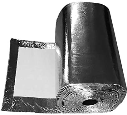 Ceramic Fibre Blanket Insulation Blanket, Ceramic Fiber Insulation Baffle Fire Blanket - Single-Sided Aluminum Foil for Stoves, Furnace, Kilns, Fire,1000mmx610mmx4mm(1000mmx610mmx3mm)