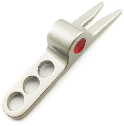 YAOGUI Pitchgabel für Golfbälle, Gabeln, Reparaturwerkzeug, Zincs, Legierung, Pitchgabeln, Rasen-Werkzeug, Rillenreiniger, grüne Gabel, einfach zu bedienen