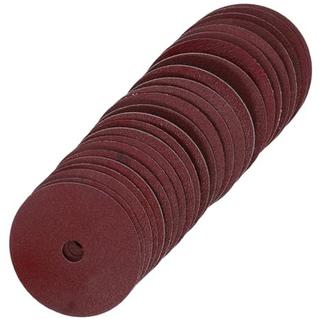 POPETPOP 25pcs Wet Dry Sanding Discs Hook and Loop Grit Carbide for Angle Grinder Attachments Automotive Metal Sanding