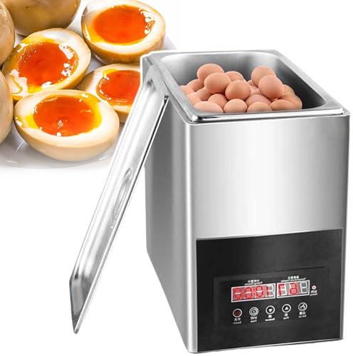 vnmudzeo Cuociuova Commerciale Hot Spring, Controllo Intelligente della Temperatura, Cuociuova Automatico per Ristoranti da 50 Litri, Timer da 0 A 99 Minuti