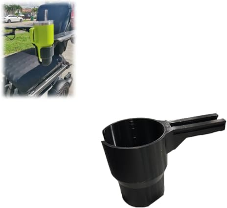 Getränkehalter für Permobil Elektrorollstuhl,Kompatibel mit den Modellen M3/M5/F3/F5/M1/M300