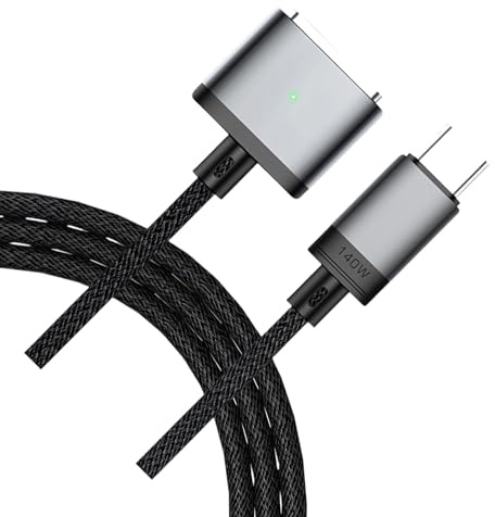 Whoasyst Innovativa linea energetica USB C da 140 W con funzione di rilascio automatico per un uso sicuro
