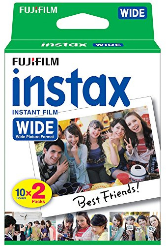 Fujifilm 16026642 Instax Wide Film Doppelpack (Multi)
