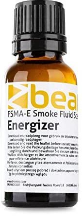 BeamZ FSMA-E Aditivo para Maquina de Humo con Aroma de Bebida Energetica 20ml, Fragancia de Bebida Energetica para Liquido de Humo y Niebla, Esencia Aromatica, Alto Rendimiento