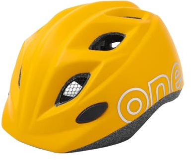 BOBIKE 8740900011 – Casque de vélo pour Enfants One Plus Taille réglable S (52-56 cm) Qui se Combine Parfaitement avec Les sièges de sécurité GO de Couleur Strong Mustard