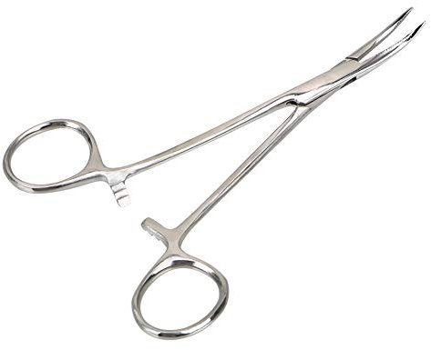 zhppac Hundeschere Pfotenschere Hund Hund Pflege Schere Für Ohren Edelstahl Zange Pet Ohr Zange Pet Schere Pflege Pet Haar Puller Ohr Haar Entferner Curved,14cm