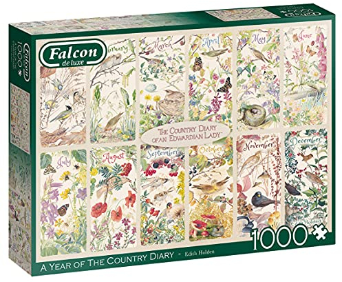 Falcon Jumbo Spiele 11305 Deluxe Tagebuch A Year of The Country