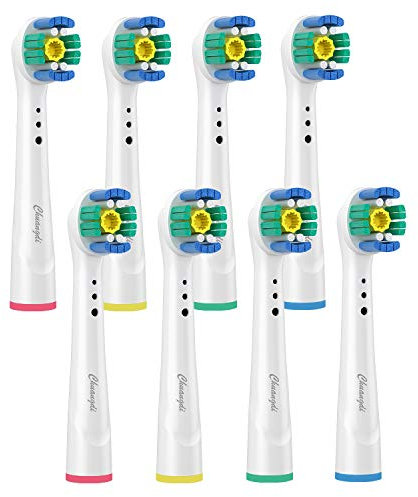 Testine per spazzolino di ricambio Oral B, 3D White Generiche Testine di Ricambio per spazzolino elettrico Oral B Vitality Pro White, 3D Whitening, Sensitive Clean, Precision Clean, 8 Pezzi