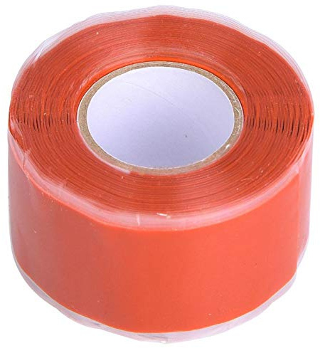 Ruban étanche Ruban étanche adhésif fort Fournitures de réparation de tuyaux Pvc Ppr Ruban d'étanchéité anti-fuite à arrêt rapide Blanc/rouge utilisé pour la réparation de navires plomberie(rouge)