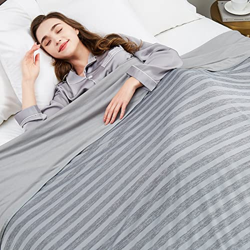 Guohaoi Cooling Blanket (90x90Queen Size) for Hot Sleepers and Night Sweats,100% Oeko-Tex Certified,Arc-Chill Q-Max >0.5 Cool Fiber,Ultra Cold Breathable,Comfortable,All-Season.